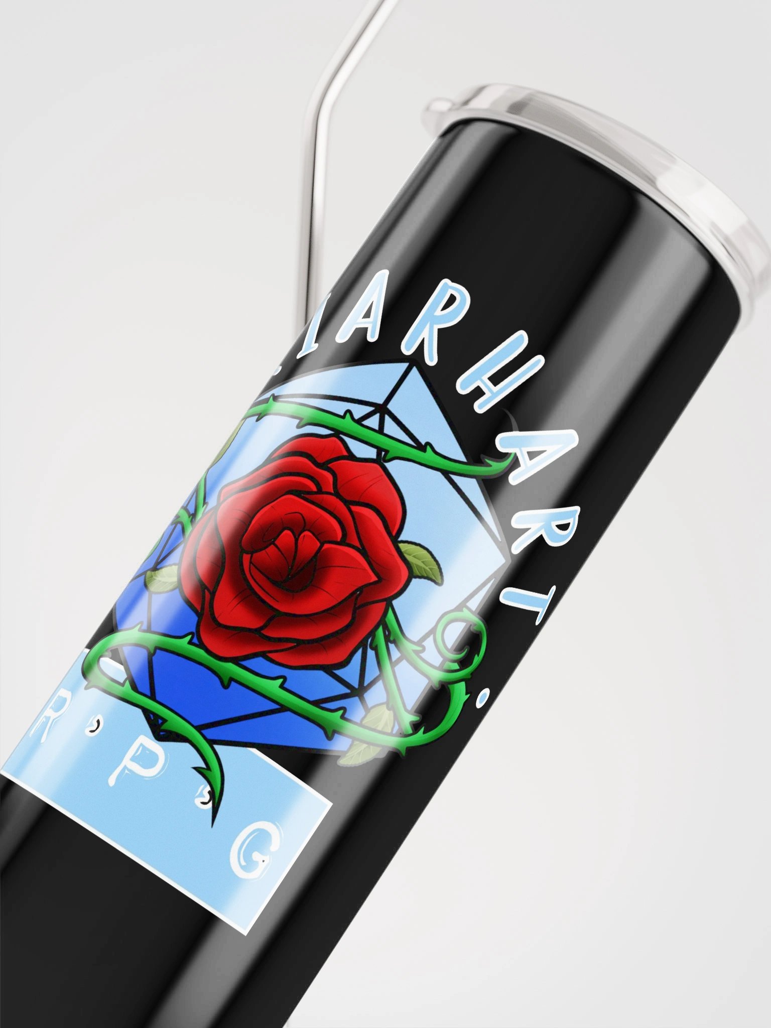 BriarHart RPG Stainless Steel Tumbler w/Straw product image (4)