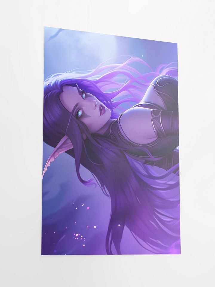 Mystical Warrior Matte Poster product image (2)