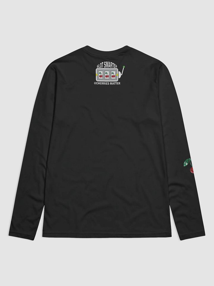 Cherries Matter Slot Happy Slot Smarter Fitted Long Sleeve Cherries Matter Shirt product image (2)