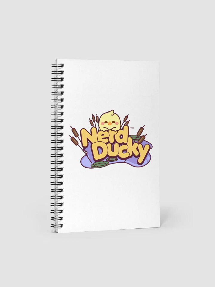 Nerd Ducky Spiral Notebook product image (1)