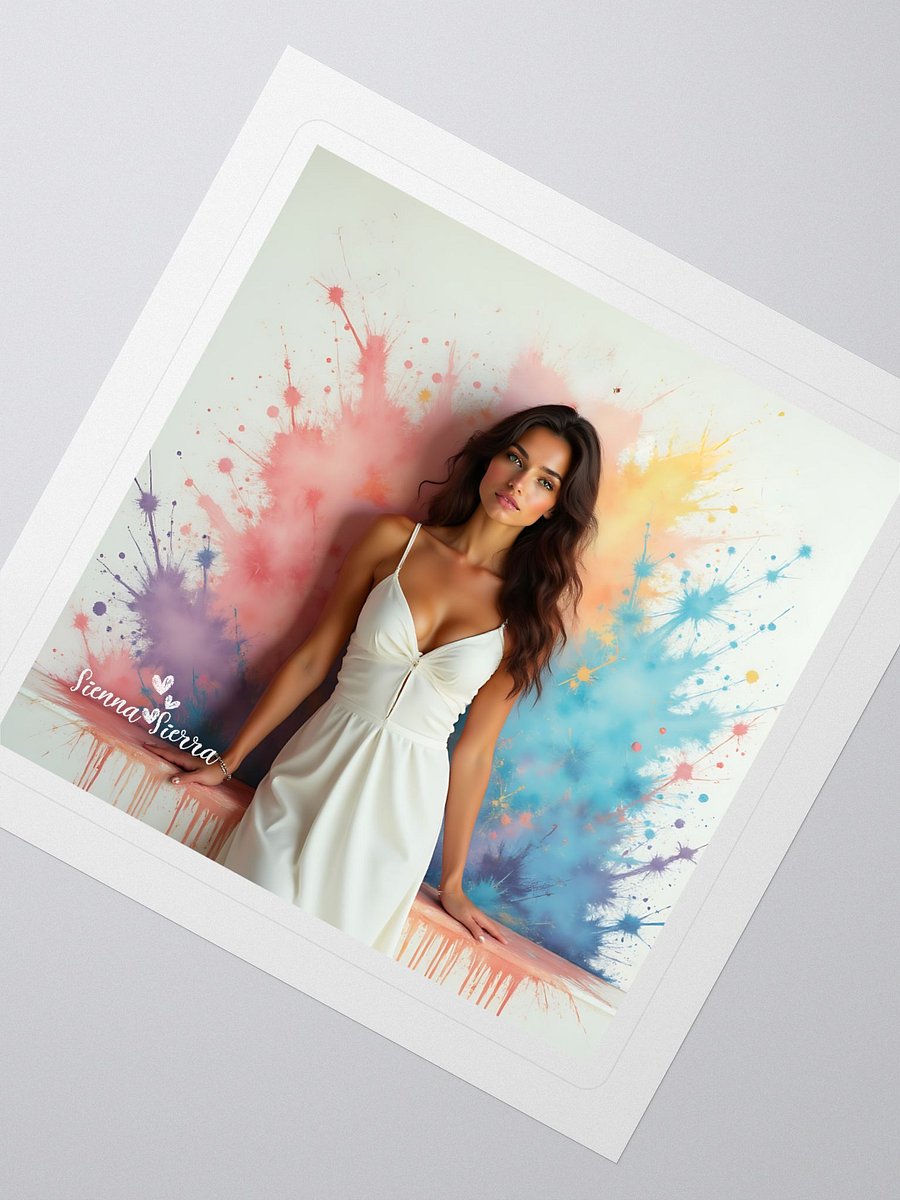 Boho Splash Sticker – Dreamy Wanderlust Vibes product image (2)