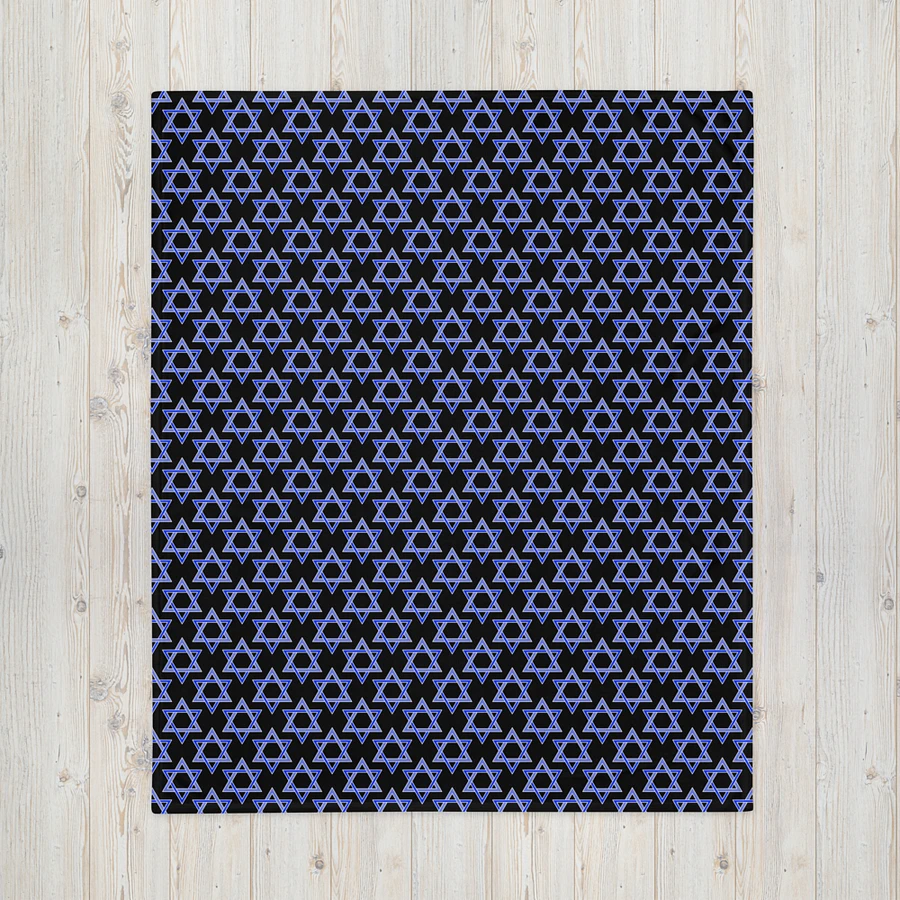 Star of David Blanket (Dark) product image (8)