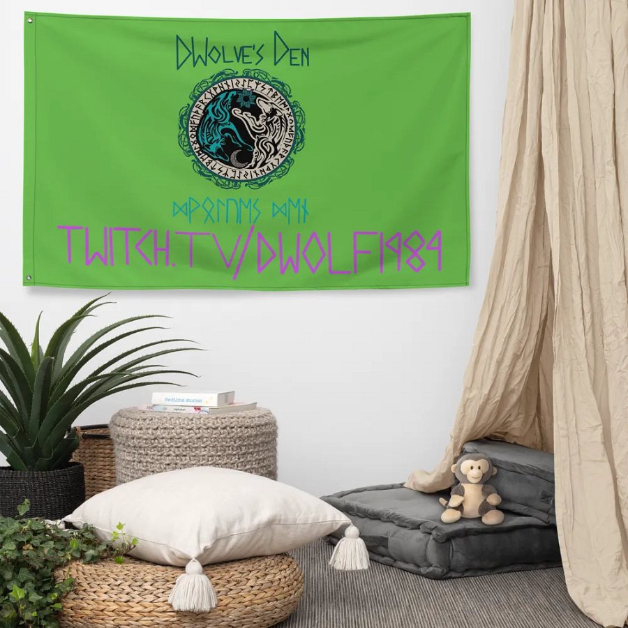 wolf den flag product image (5)