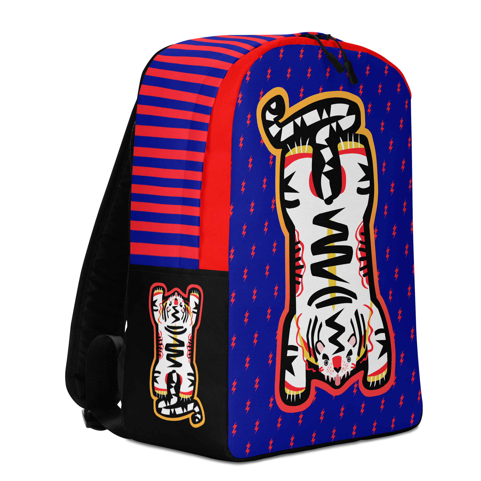 Blue and Red Tiger Backpack - Electric Tiger Club product image (1)