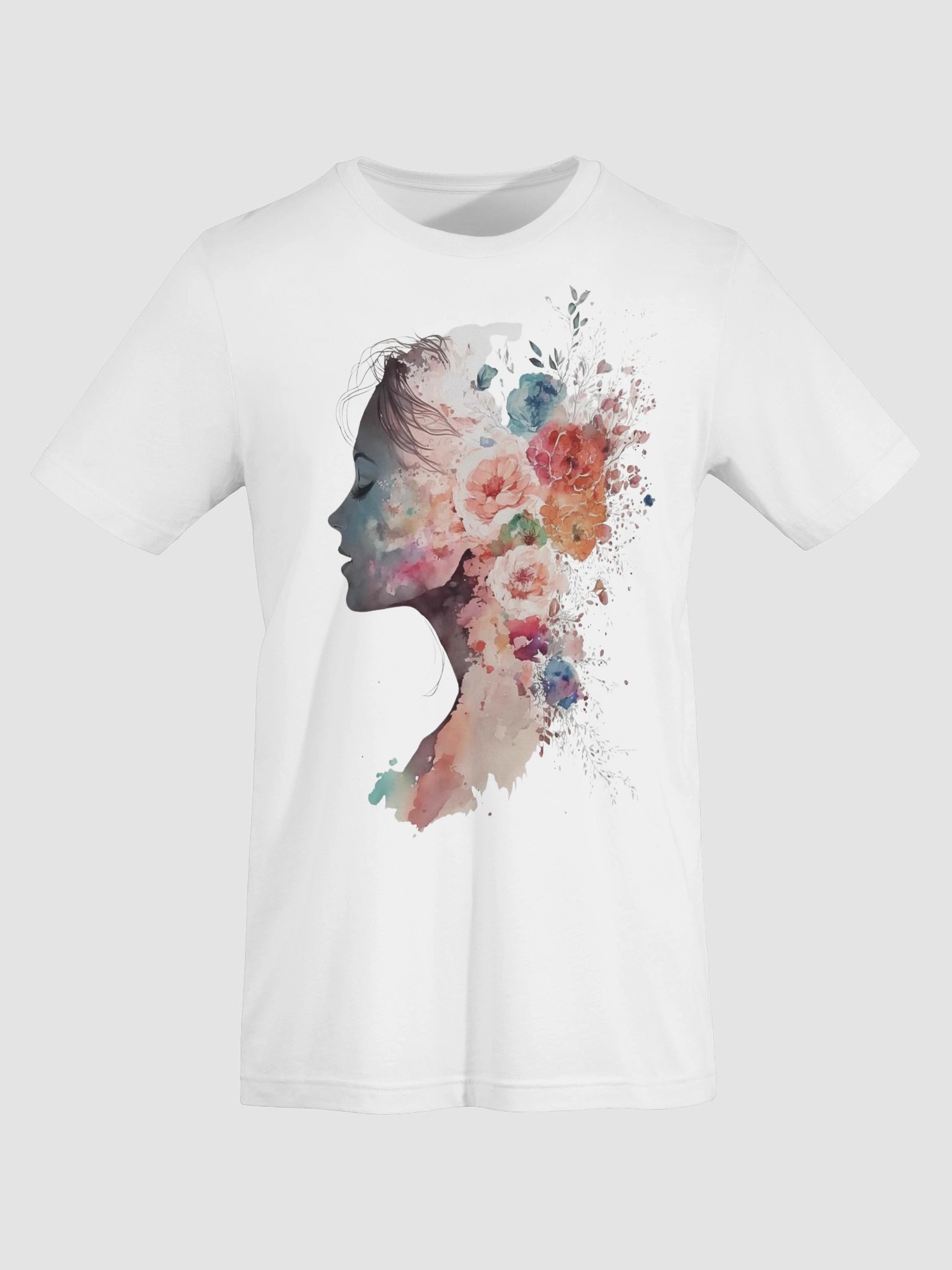 Dreamy Floral Profile T-Shirt product image (4)