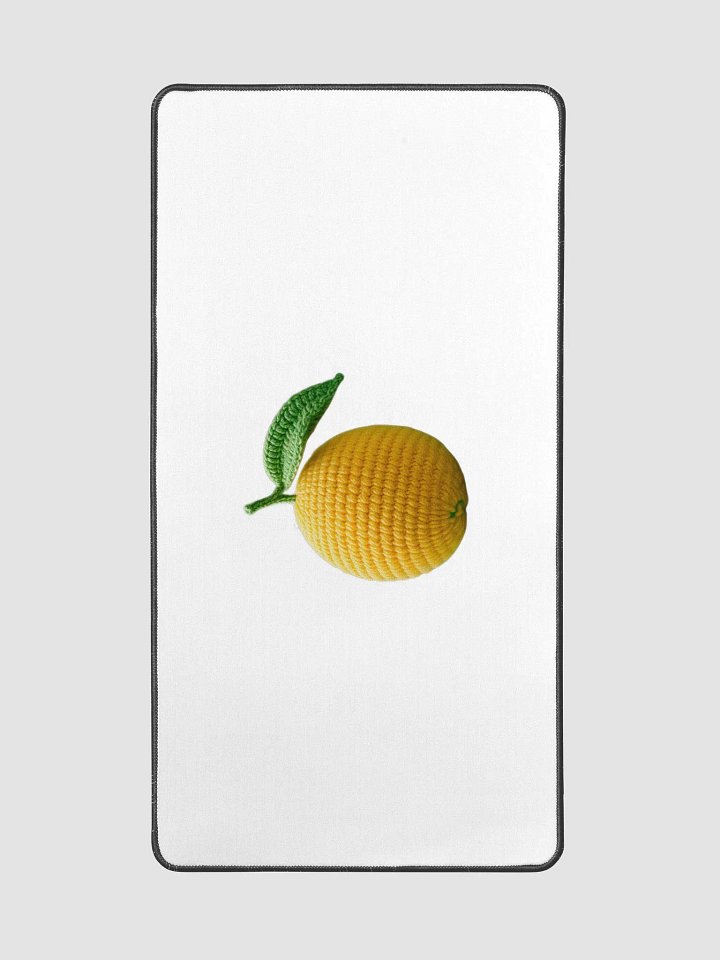 CozyAvocado Desk Mat 15.5" x 31.5" Lemon #2 product image (2)
