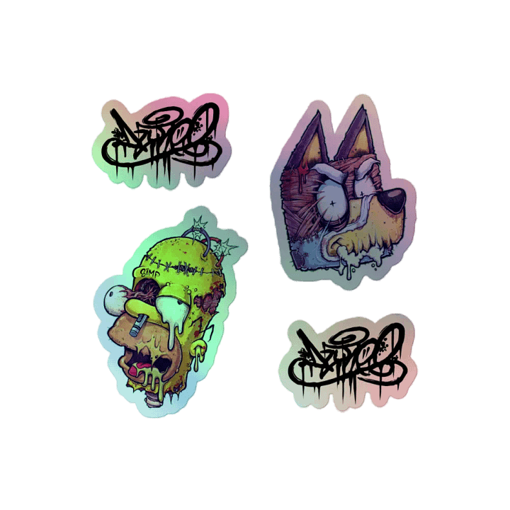 HoBlu HeelSon holo-sticker pack product image (2)