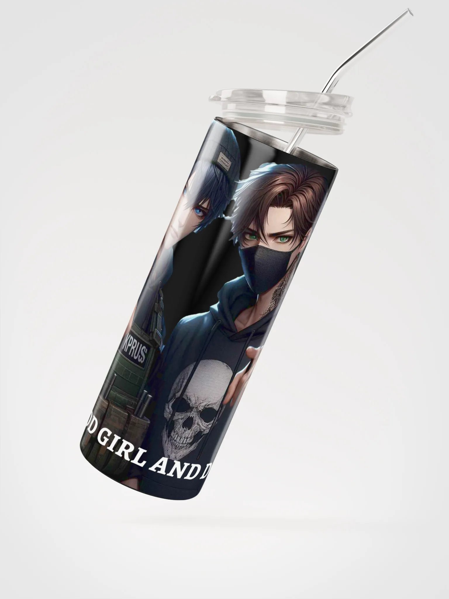 Good Girl Cup Steel Tumbler with Reusable Straw product image (2)