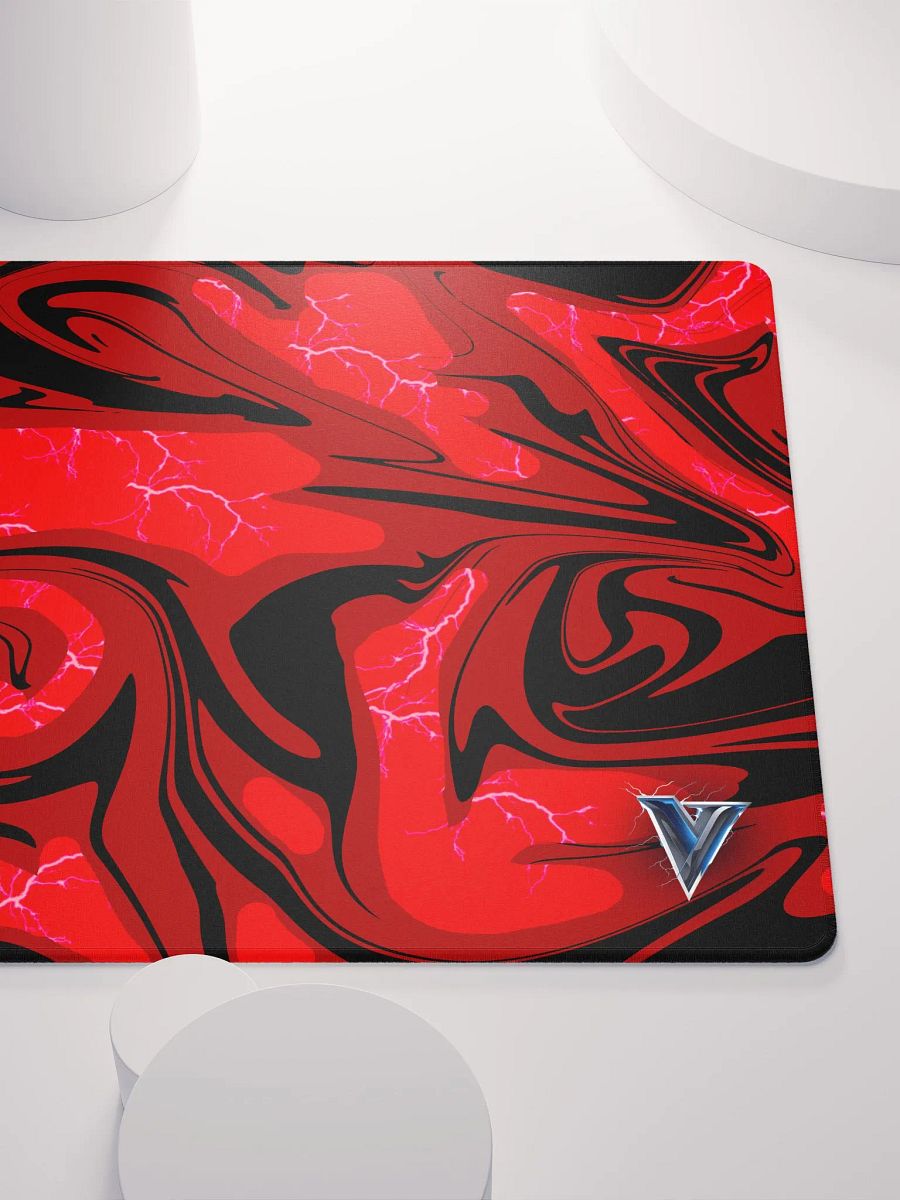 Black x Red Mouse Pad product image (5)