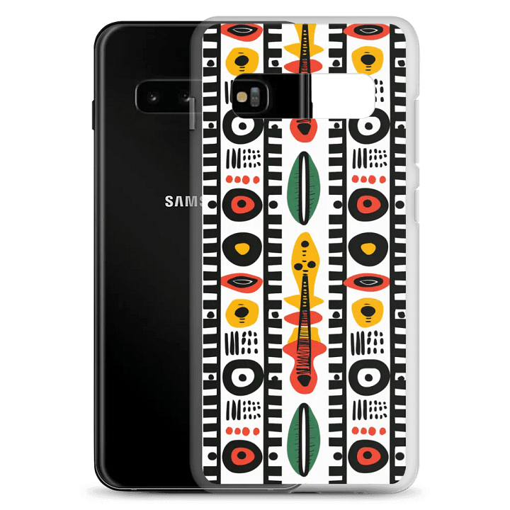 Afrobeat Harmony Clear Samsung® Case product image (8)