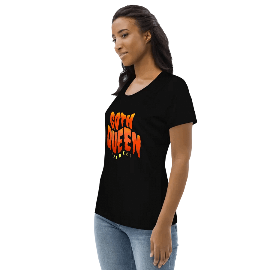 Goth Queen: Women's Fitted Eco Tee product image (4)