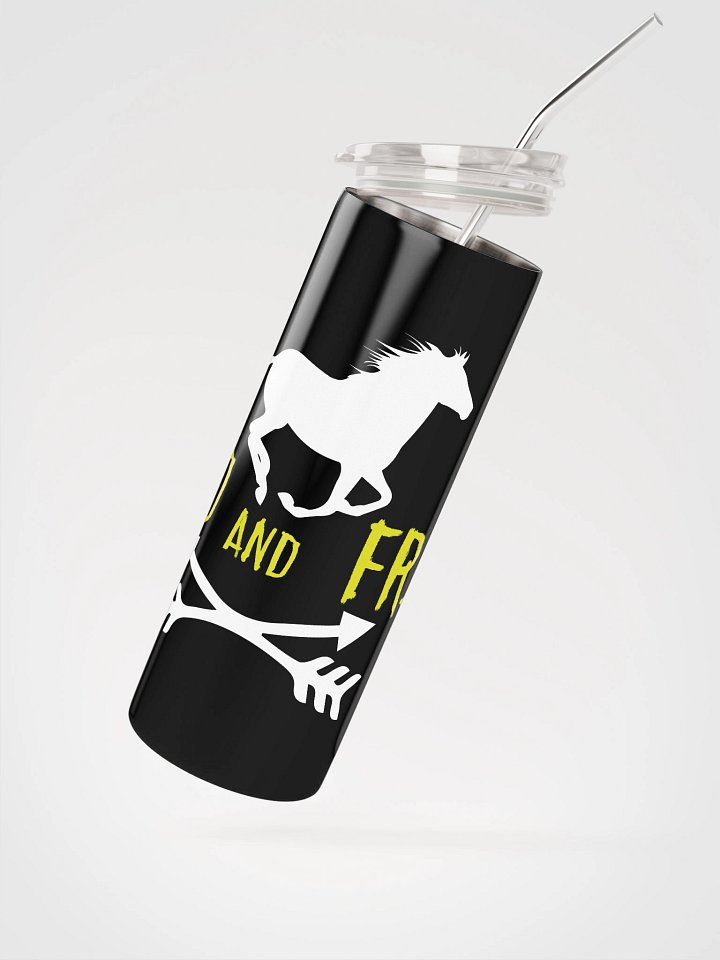 Wild and Free Equestrian Stainless Steel Tumbler product image (2)
