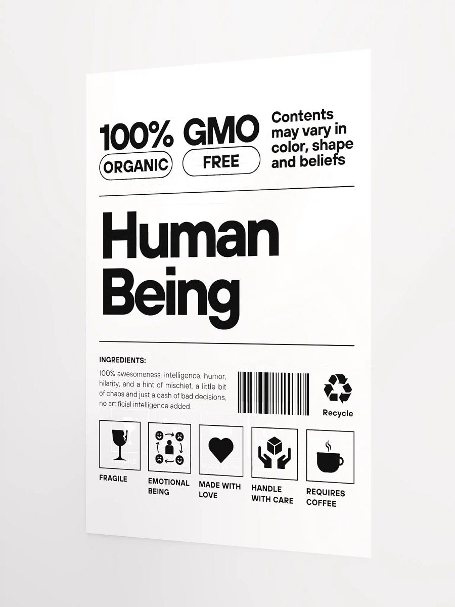Human Being | Poster product image (3)