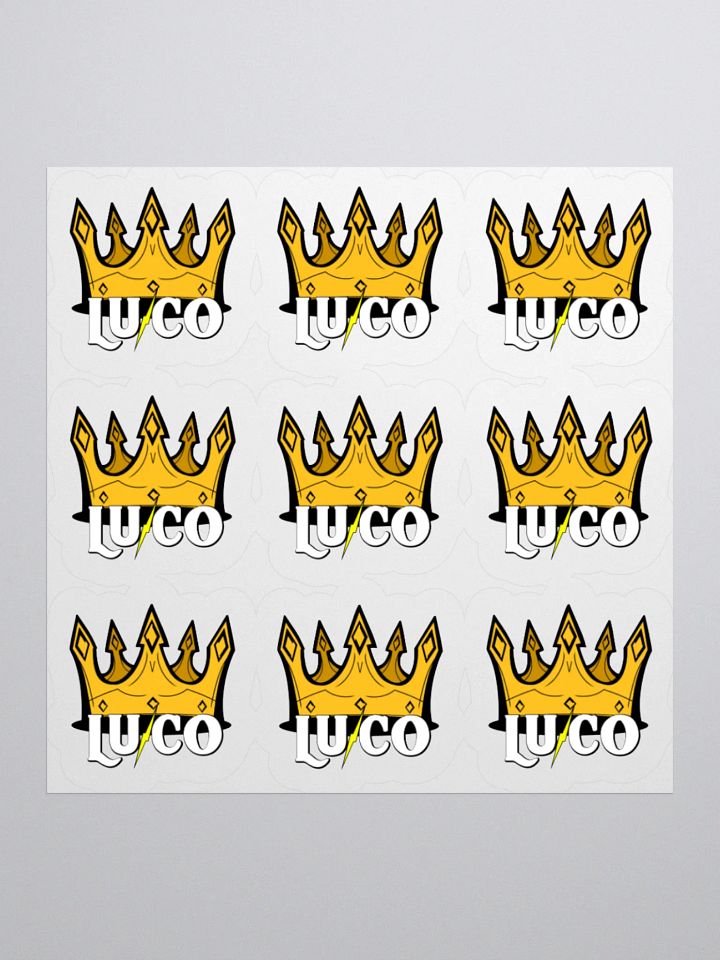 LUCO Logo Stickers (9 per sheet) product image (1)