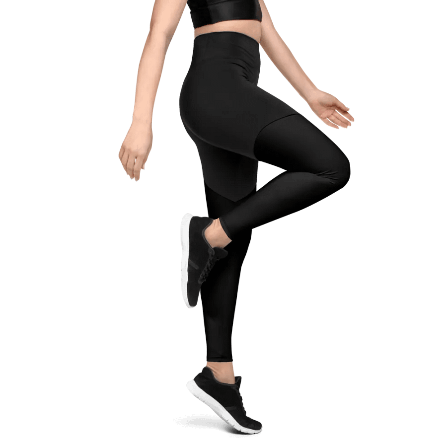 Sports Leggings (Black) product image (5)