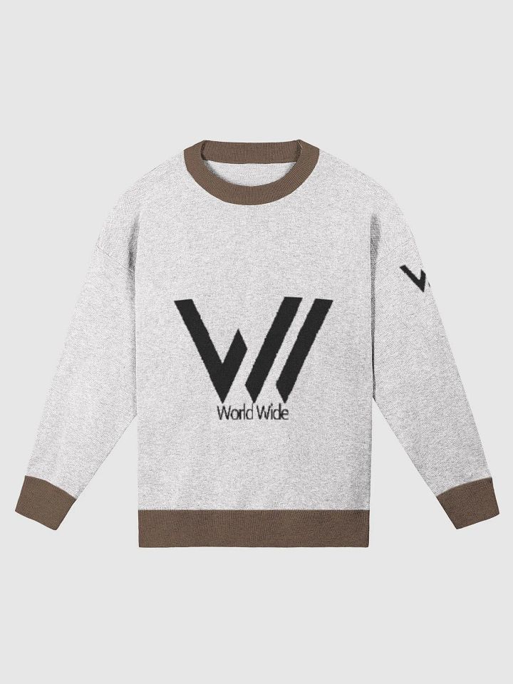 WorldWide Knitted Crewneck Sweater Relaxed Fit for Women product image (1)