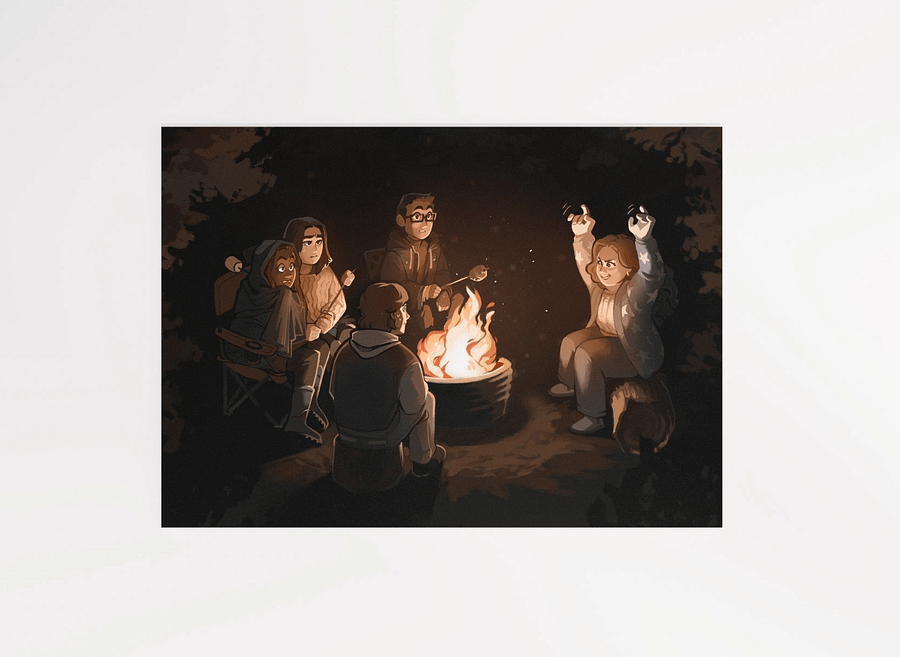Cryptid Creeks - Campfire Cover 01 product image (1)