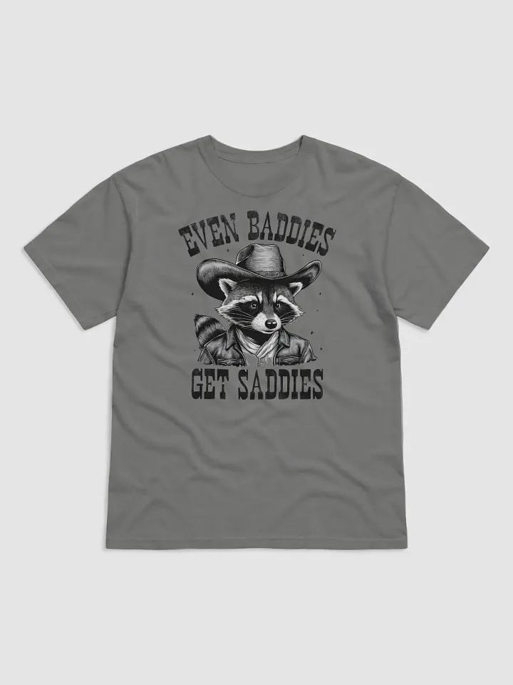Even Baddies Get Saddies Raccoon Cowboy T-Shirt product image (2)