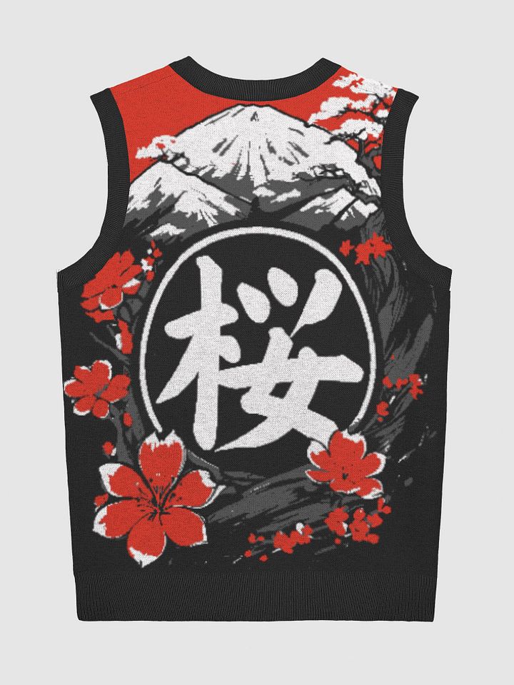 Fuji Blossom V-Neck Vest product image (2)