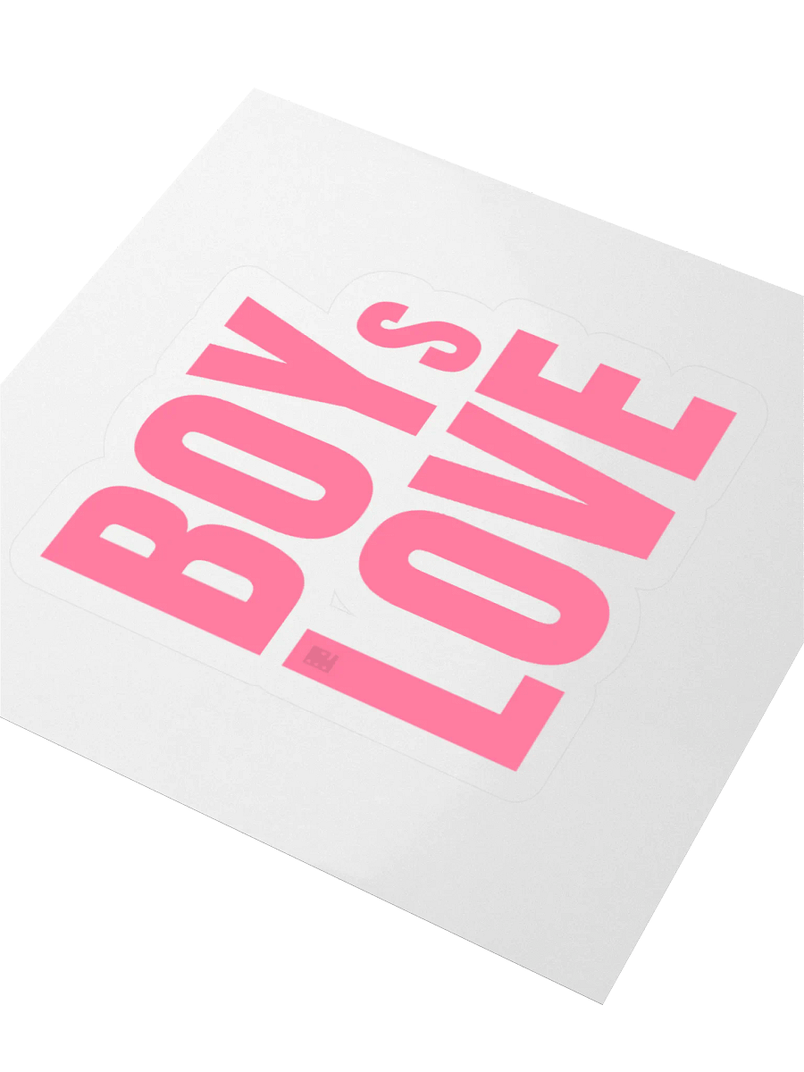 Bold ‘Boys Love’ Sticker – Perfect for BL Fans product image (9)