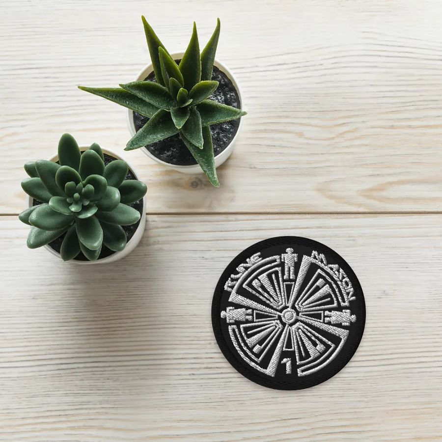 RuneMason1 Logo Embroidered Patch product image (5)