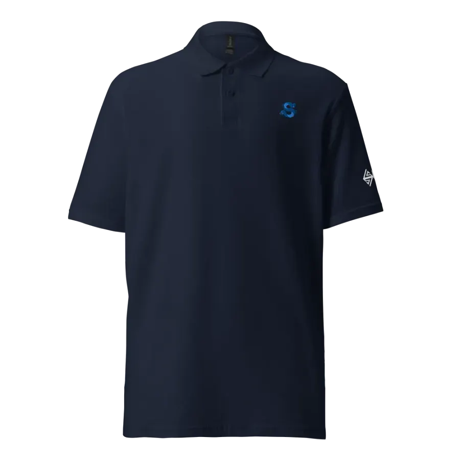 Blue Gildan Unisex Pique Polo Shirt product image (1)