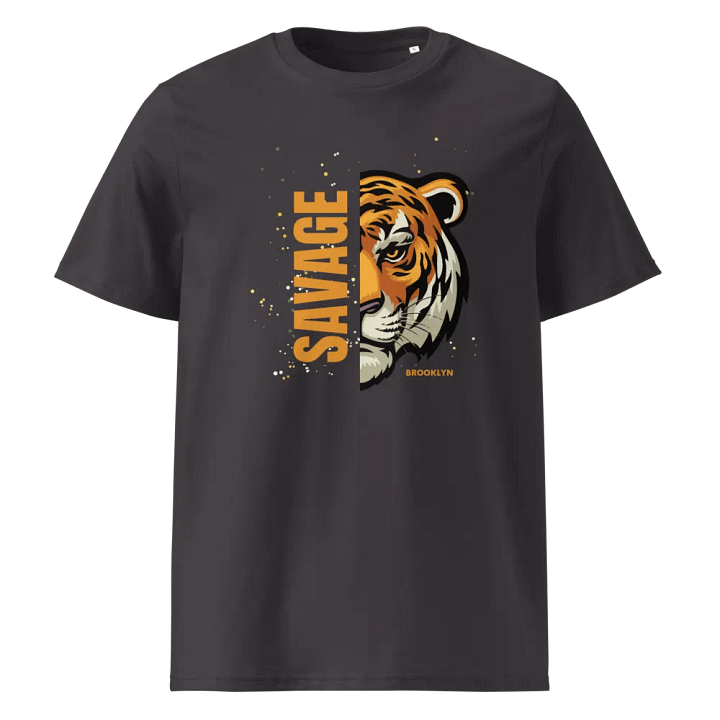 Glitch Tiger Organic Tee product image (5)