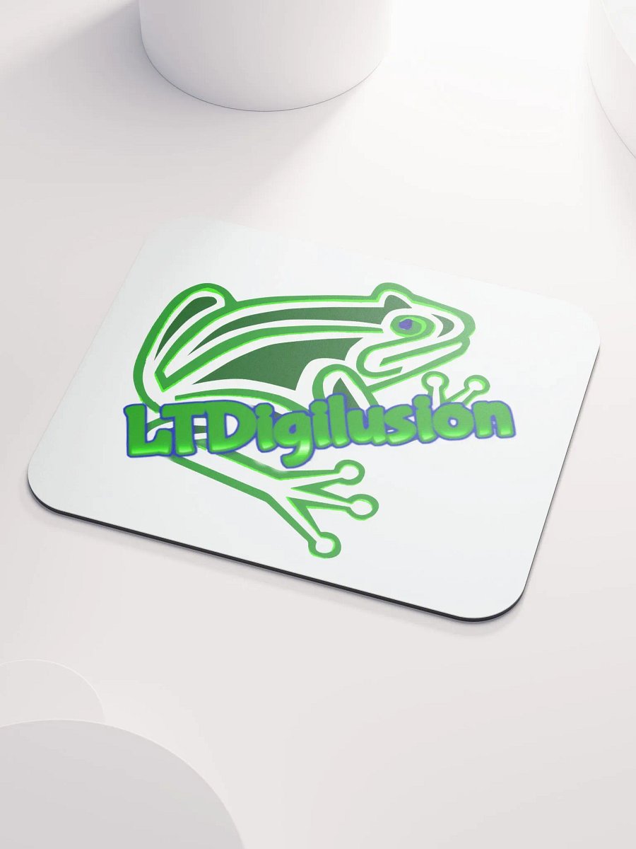 Futuristic Frog Glow Mouse Pad product image (3)