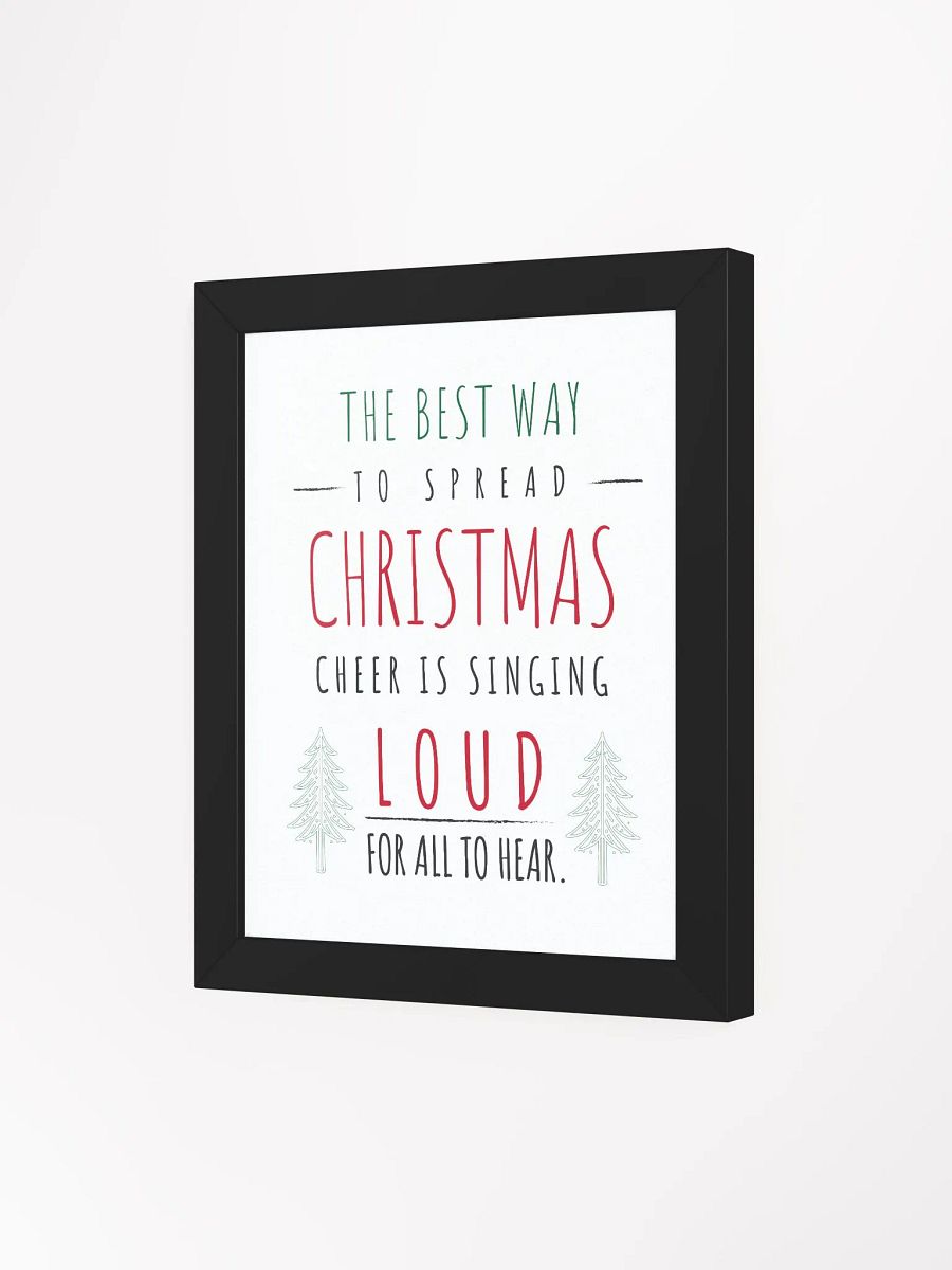 Christmas Cheer Framed Print product image (31)