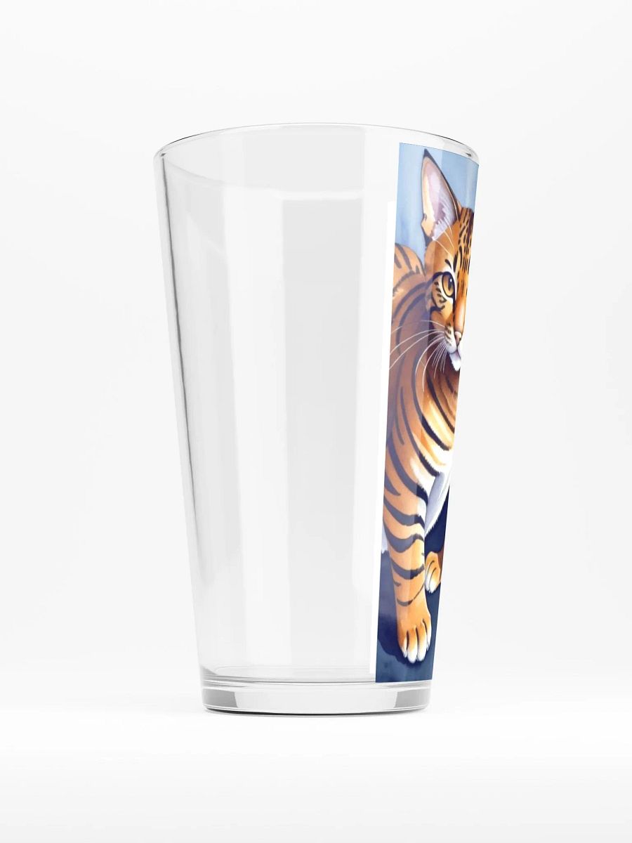 Bengal Cat Tandem Shaker Glass product image (2)