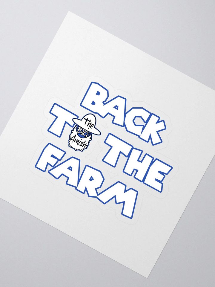 Join #TEAMAMISH with Custom Kiss Cut Stickers! product image (2)