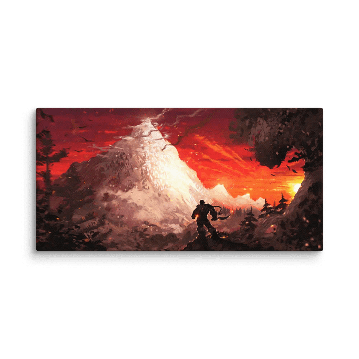 Orc Mountain Canvas Print, by Ryky product image (1)
