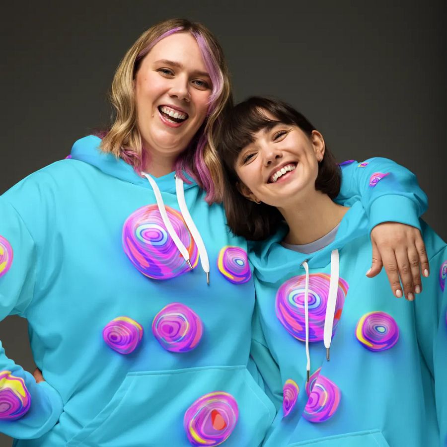 Seashell on the Sky (unisex hoodie) product image (8)