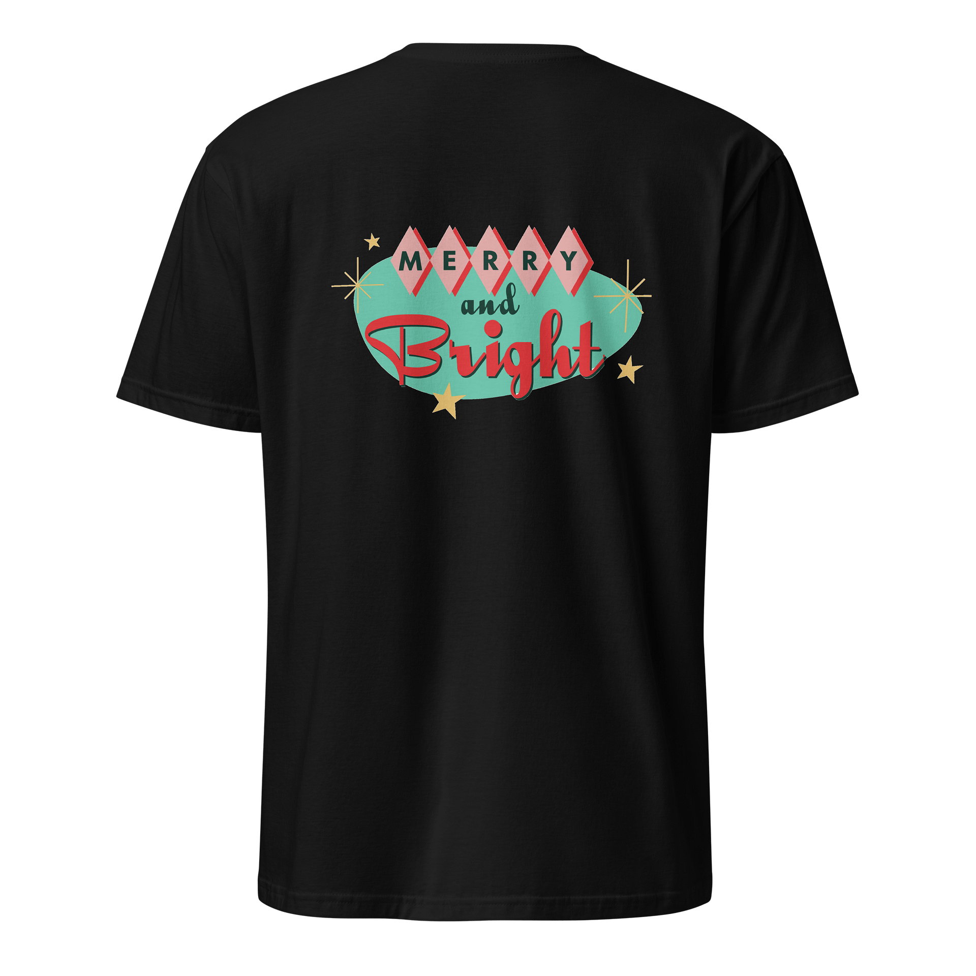 Merry and Bright Festive T-Shirt, Perfect for Holidays and Winter product image (4)