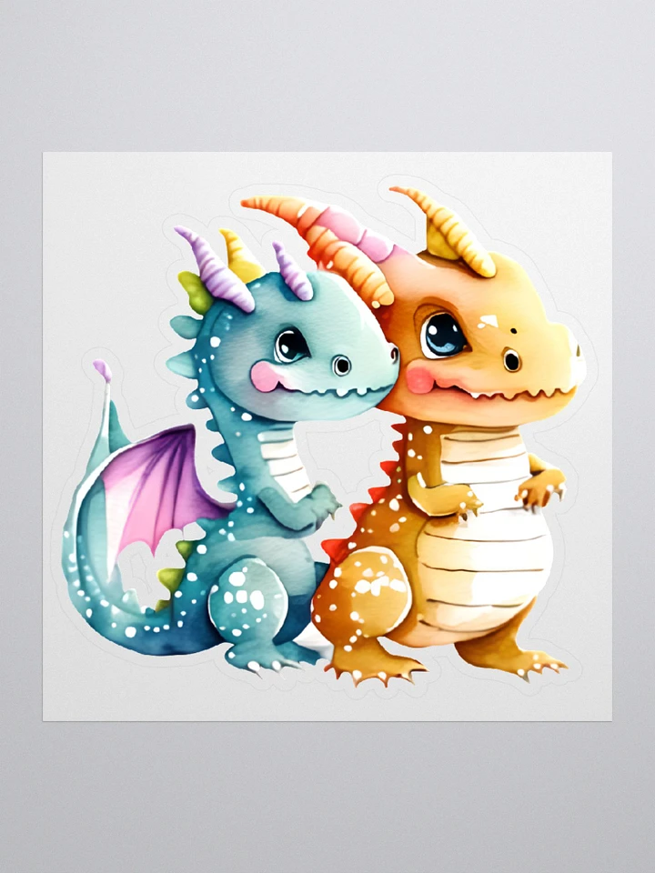 Colorful Dragons (3) - Stickers product image (1)