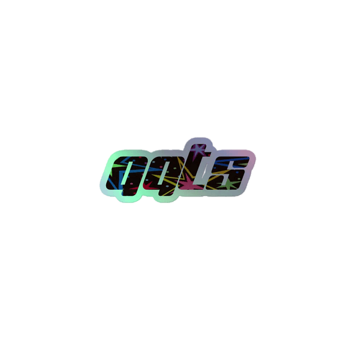 QQts Arcade Carpet Holo Sticker product image (1)