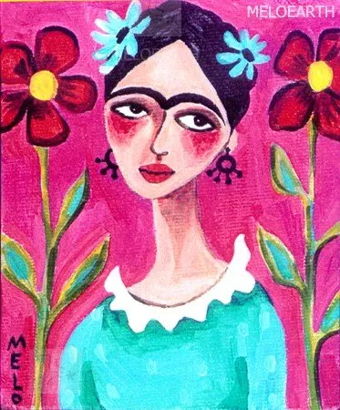 PRINT: Frida Kahlo "Senorita" product image (1)