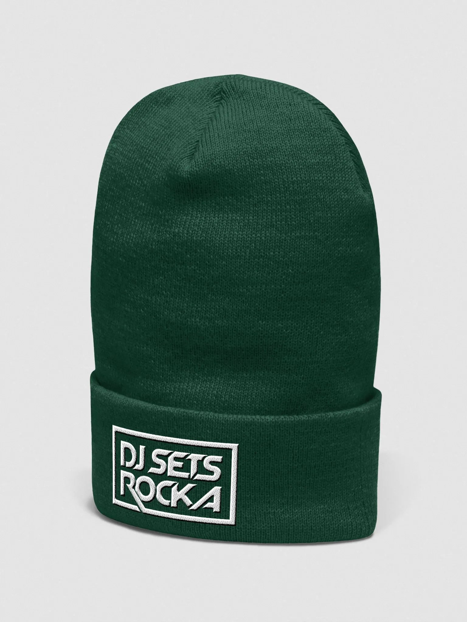 DJSETSROCKA GREEN BEANIE product image (2)