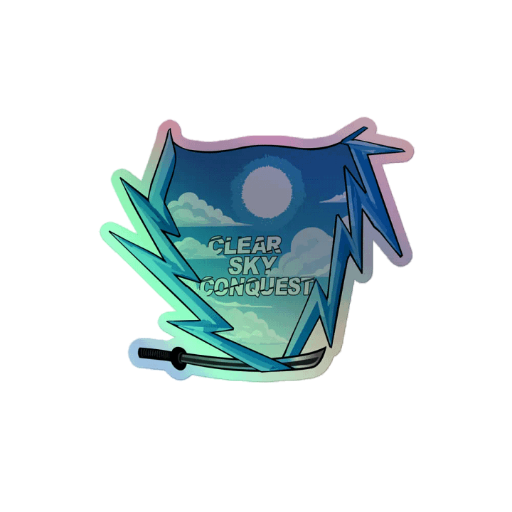 Team Clear Sky Conquest Sticker product image (2)