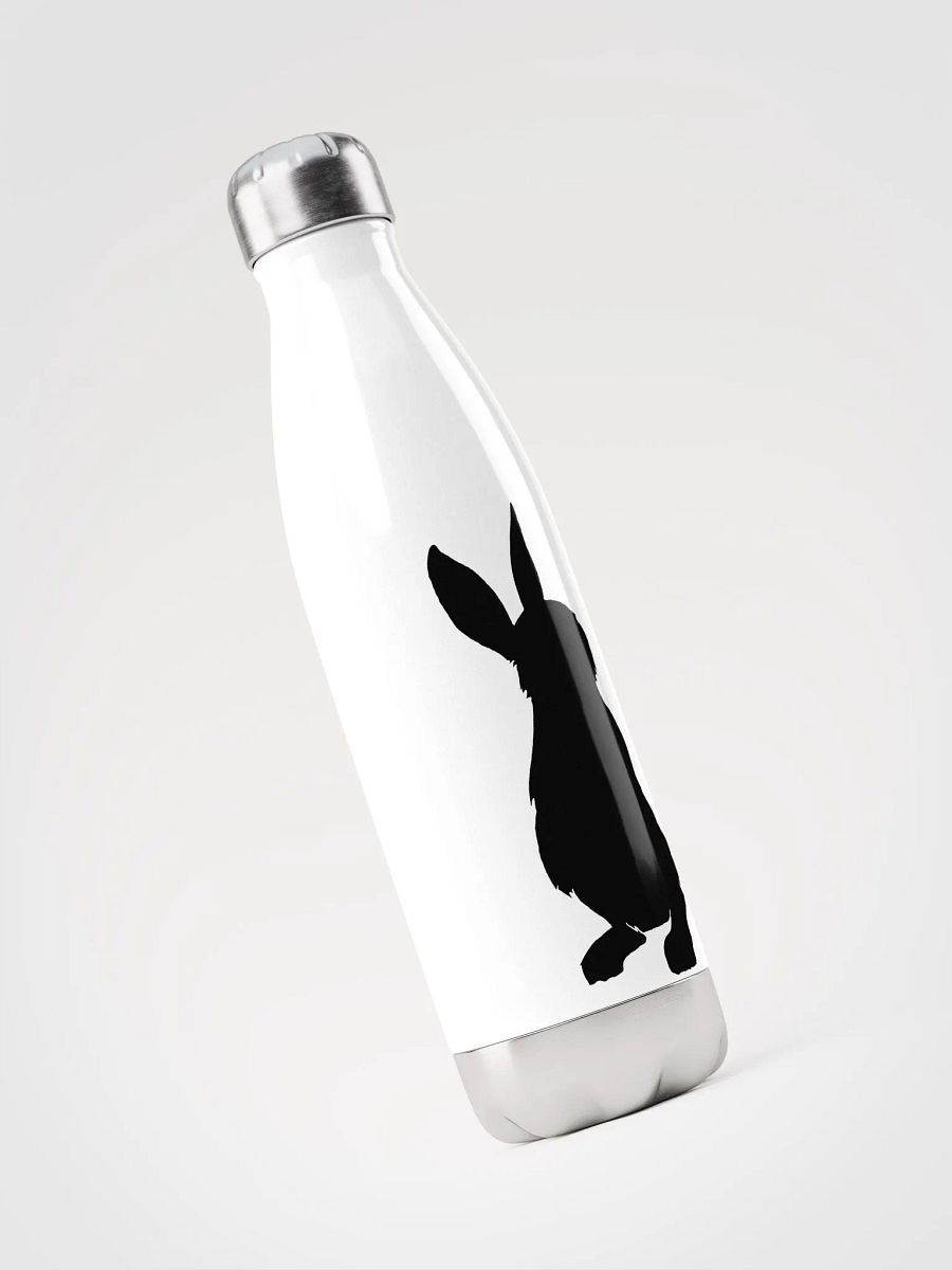 Stainless Steel Water Bottle - HARE 0002 - BLACK product image (3)
