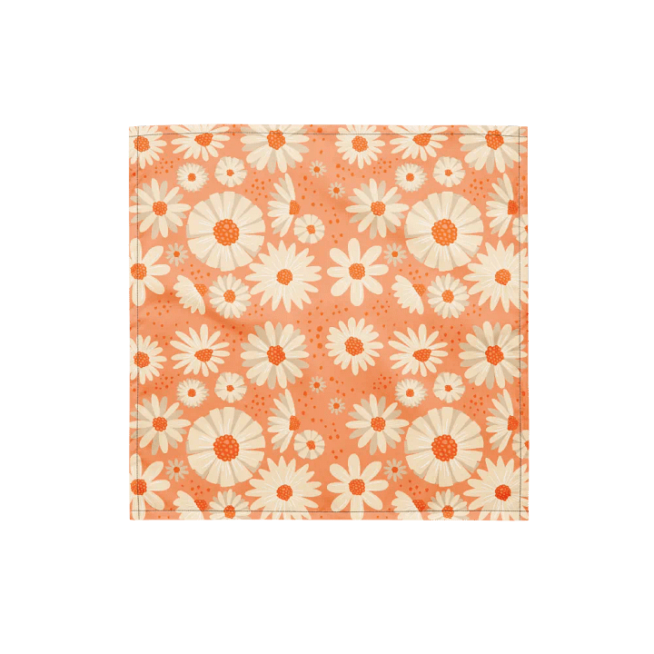 "D3" Peachy Blooms Bandana product image (1)