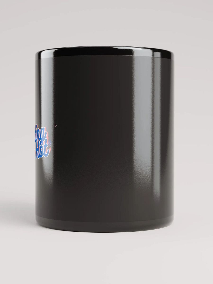 Voting is Hot Black Glossy Mug product image (10)