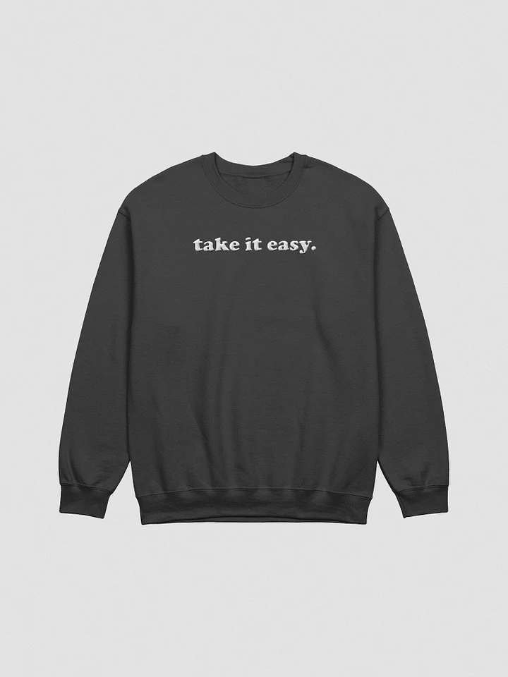take it easy (embroidered sweatshirt) product image (1)