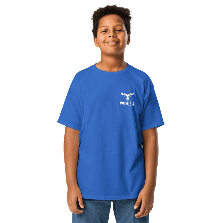 MooseFace Kids Crest Motivation Tee-Gildan product image (1)