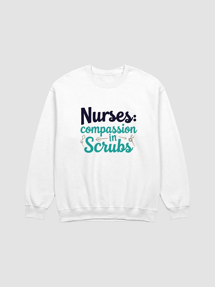 Compassion in Scrubs Crewneck Sweatshirt product image (3)