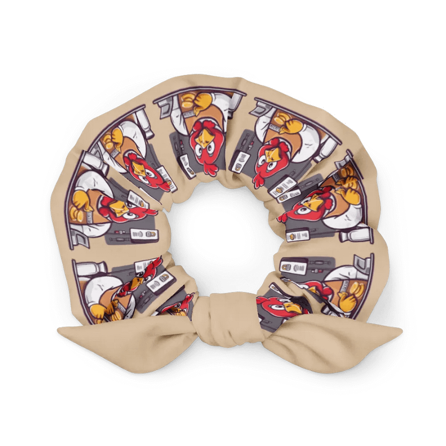 Geeky Chicken All-Over Print Scrunchie product image (1)