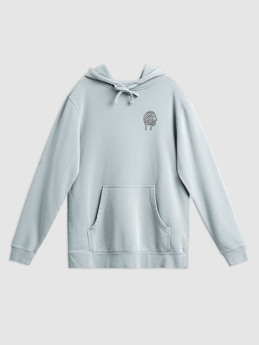 In My Head (sm. lined design) printed pigment hoodie product image (23)