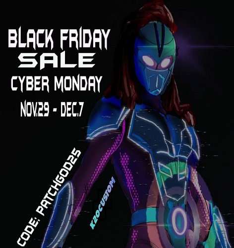 Black Friday/Cyber monday sale
25% off of all the patches on my catalog 
I hope you enjoy 
Thank you for supporting YOUR PATC...