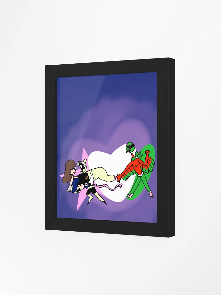 Keep on Running: Framed Poster product image (3)