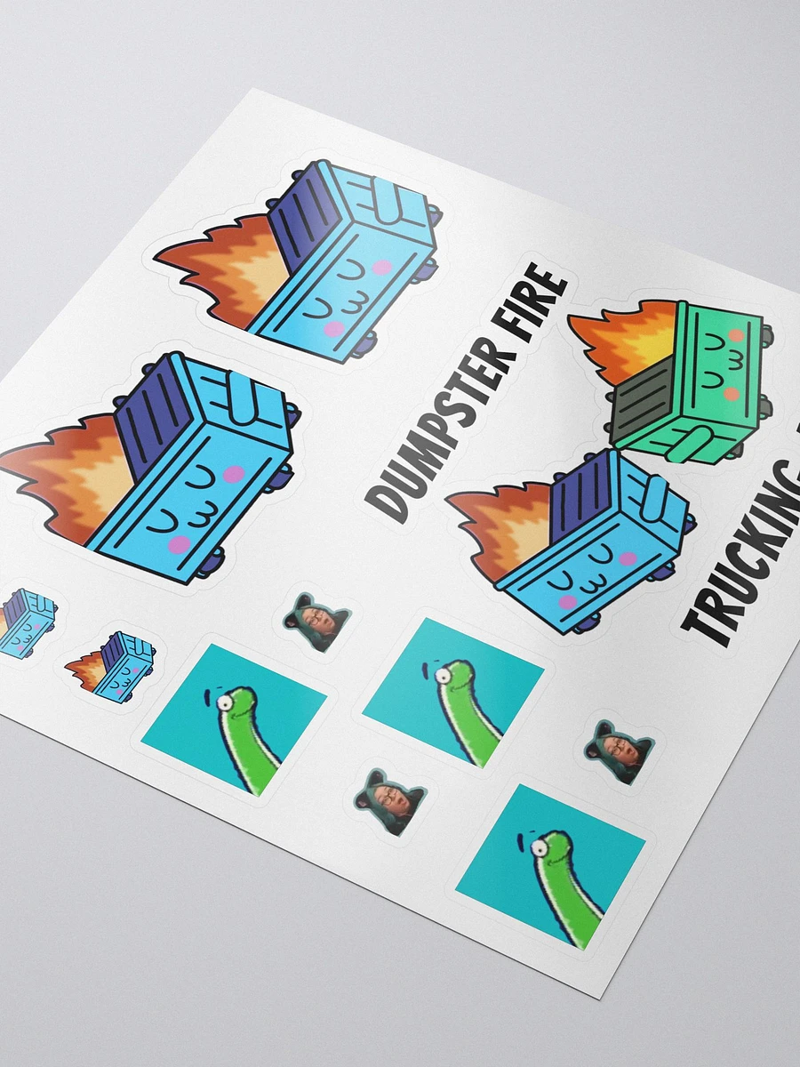 Dumpster Fire Sticker Pack product image (3)